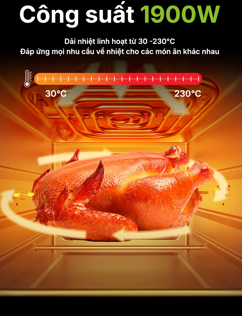 Nồi chiên hấp hơi nước Habibullet Vitasteam FHB18 PLUS BH245145 11